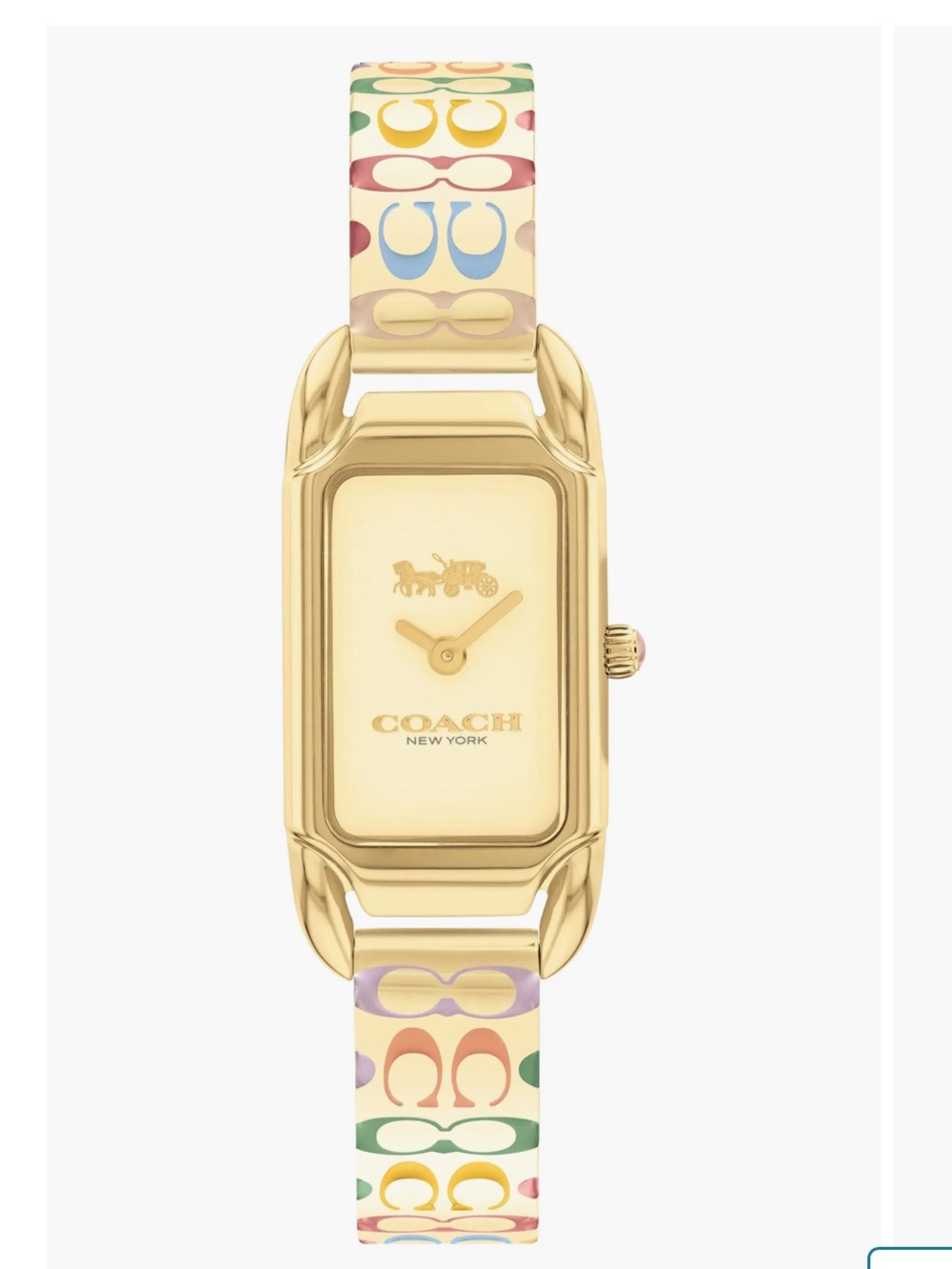 Coach Authentic watch bracelet new with tags gold